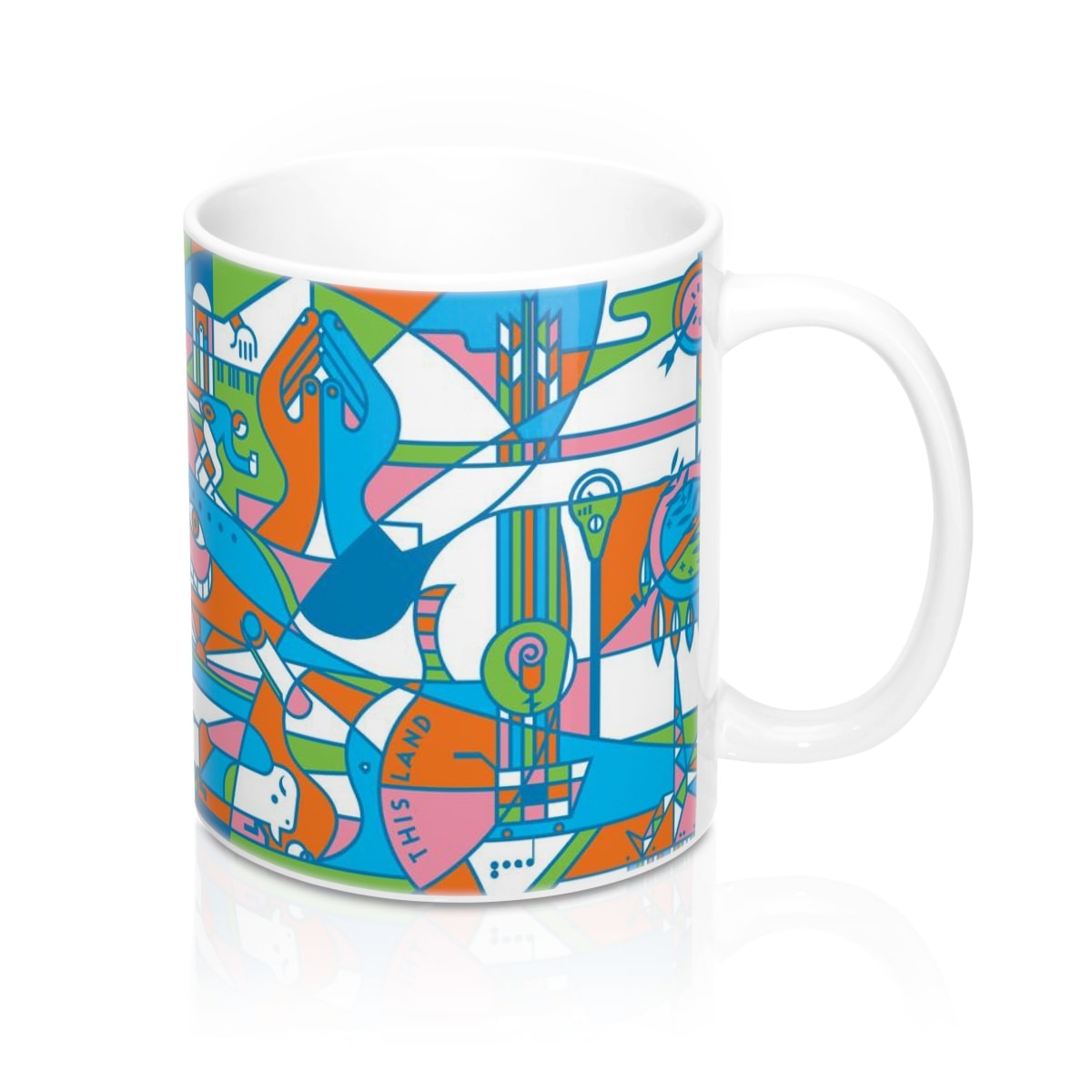 Oklahoma Icons Mug Matt Goad Side View 1